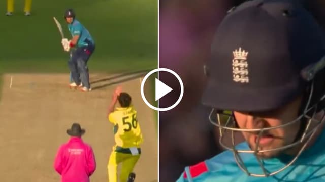 Watch : Liam Livingstone Destroys Mitchell Starc with 4 Sixes in a Massive 28-Run Over at Lord's