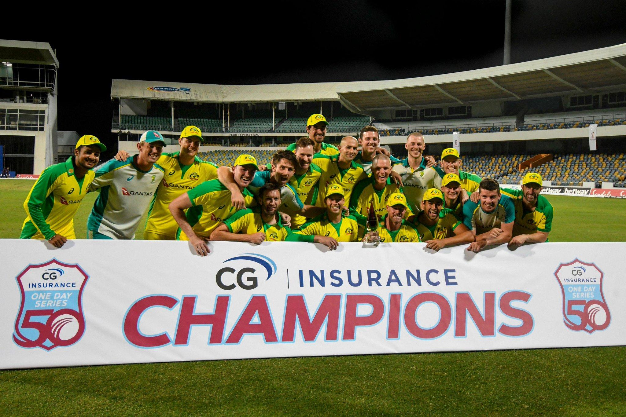 Australia end WI tour with 2-1 ODI series win