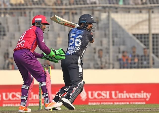 Babar Azam stars in Rangpur's win against Sylhet