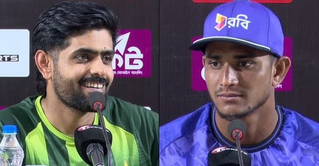 Nahid Rana impresses Babar Azam with raw pace and control