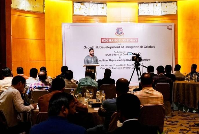 Tamim urges regular local leagues as BCB meets district and divisional councillors