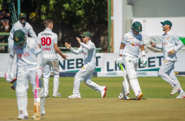 Zimbabwe dominate day 1 as Bangladesh collapse for 140 in Harare Test