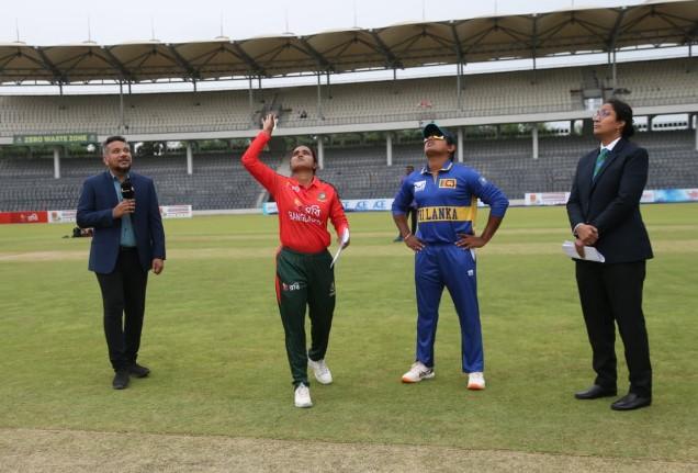 Sri Lanka women beat Bangladesh women by 25 runs in first T20I