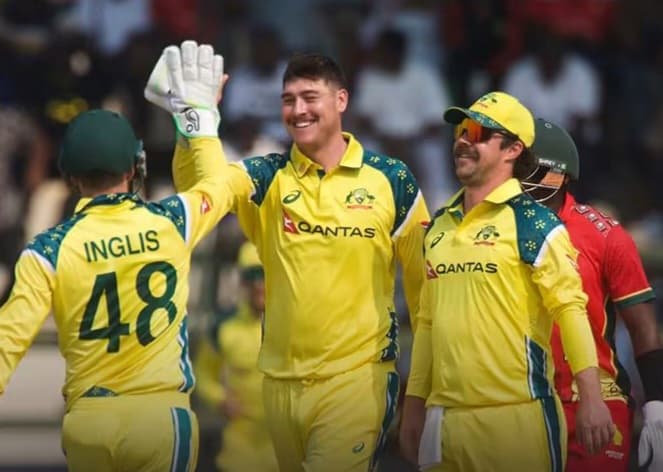 Travis Head blitz seals series as Australia beat Zimbabwe in second ODI