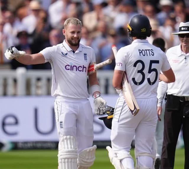 Gus Atkinson's maiden Test hundred pockets the day two for England
