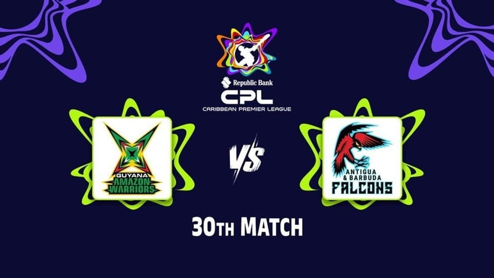 Guyana Amazon Warriors vs Antigua and Barbuda Falcons CPL 2026 Match 20, Dream 11 Prediction Fantasy Cricket