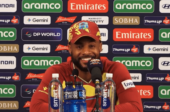 Shai Hope lauds his batting unit's efforts after putting near-perfect performance against Zimbabwe