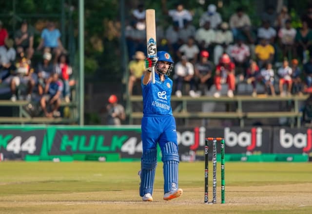 Ibrahim Zadran’s half-century powers Afghanistan to series win over Zimbabwe