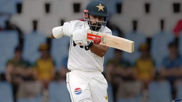 Saud Shakeel Rises in the ICC Test Batters Rankings