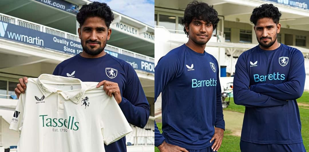 Saying yes was very easy: Khaled Ahmed on joining Kent for County Cricket