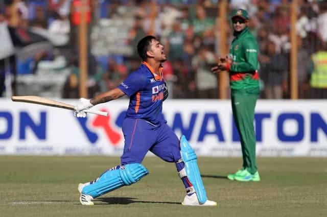 Kishan's record-breaking 210 helps India crush Bangladesh by 227 runs