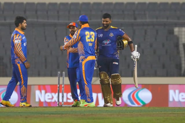 Thisara Perera's blistering hundred in vain as Khulna Tigers claim 20 runs victory