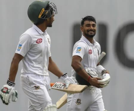 Liton-Riyad partnership headlines first day after early collapse