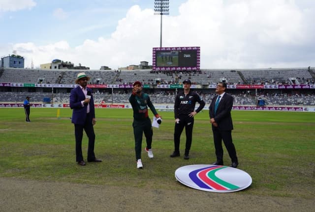 Live: New Zealand bat first, Khaled Ahmed makes debut for Bangladesh