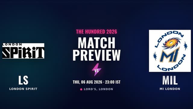 London Spirit vs MI London The Hundred 2026 Match 23, Dream 11 Prediction, Fantasy Cricket