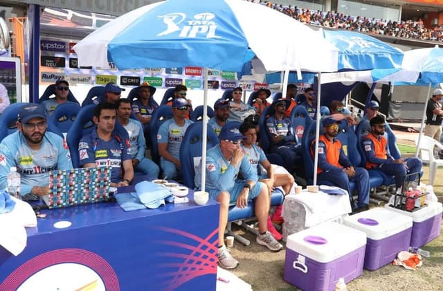 IPL match stopped as Hyderabad fans throw bottles at Lucknow dugout