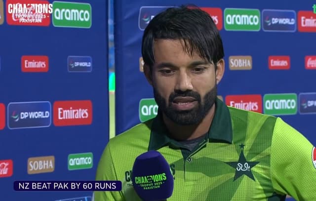 Mohammad Rizwan Breaks Silence on Pakistan’s 60-Run Loss to New Zealand in Champions Trophy 2025