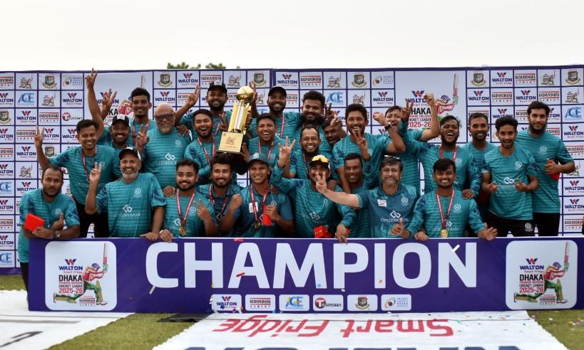 Mohammedan win Dhaka Premier League title after 17-year wait