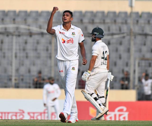 Basit Ali compares Nahid Rana to Pakistan pace legends after Mirpur Test
