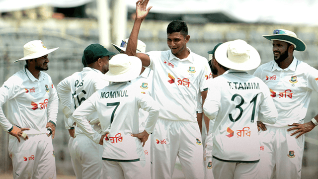 Nahid Rana's sensational fifer in the last day helps Bangladesh claim a thriller victory