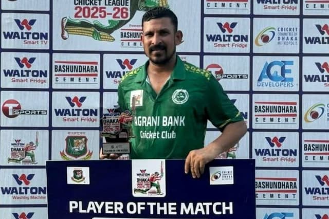 Nasir’s unbeaten fifty guides Agrani Bank to victory in DPL