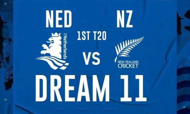 Netherlands vs New Zealand, 1st T20i, Dream11 Prediction, Fantasy Cricket