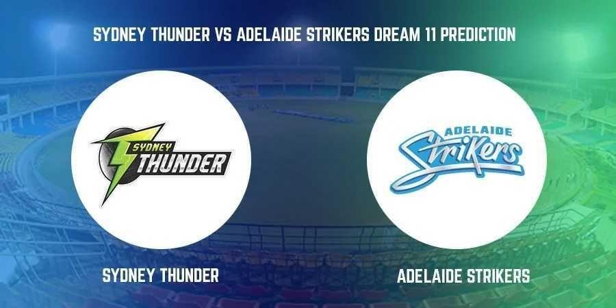 Adelaide Strikers vs Sydney Thunder, BBL Match 9, Dream 11 Prediction, Fantasy Cricket