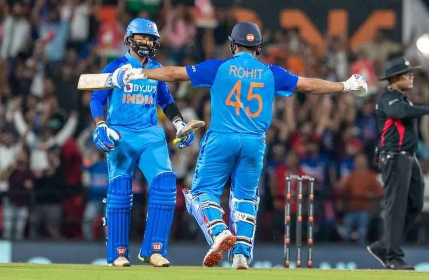He is playing that role anyway for us: Rohit hints at Karthik's place in World Cup playing XI