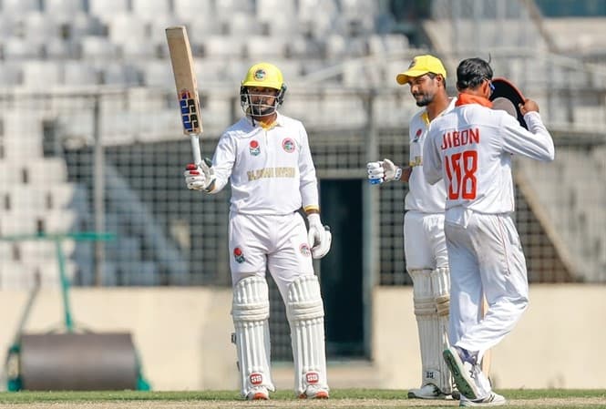 Sabbir Rahman hits brilliant century to rescue Rajshahi in NCL
