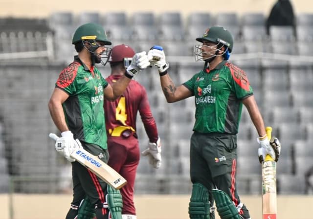 Soumya, Saif shine as Bangladesh crush West Indies to clinch the ODI series