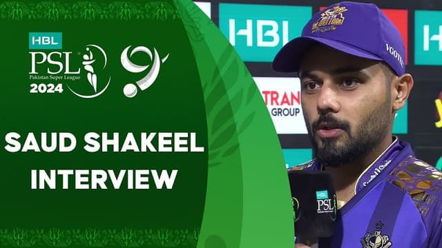Quetta Gladiators Likely to Appoint Saud Shakeel as Captain