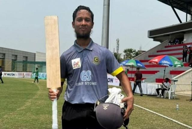 Shahadat Hossain’s century powers Gulshan to big DPL victory