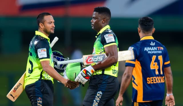 Andre Fletcher, Shakib Al Hasan star as Galle Marvels beat Kandy Bolts in Lanka T10