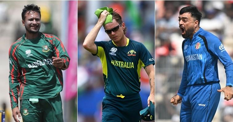 Zampa overtakes Rashid in all-time T20 World Cup wickets list, Shakib remains at top