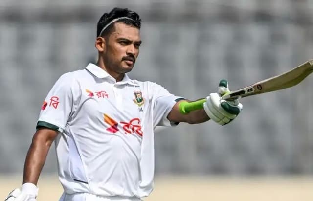 Najmul Hossain Shanto nearly joins Gavaskar, Ponting and Warner in rare club