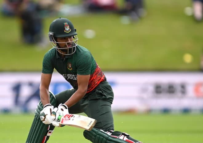 Najmul Hossain Shanto ruled out of Asian Games with injury