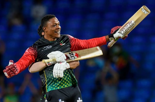 Watch: Sheldon Cottrell's last-ball six steers St Kitts and Nevis Patriots to victory