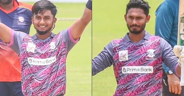 Tanzid, Dipu centuries power Prime Bank to 155-run DLS win over Brothers Union