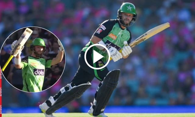 WATCH : Ben Duckett Smashes Six Fours in an Over Against No.1 T20I Ranked Bowler in BBL 2024-25 Match Against Sydney Sixers