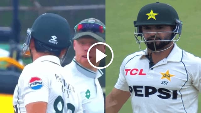 WATCH : Kamran Ghulam Involved in Heated Exchange with Kagiso Rabada and Kyle Verreynne SAvsPAK 1st Test 2024