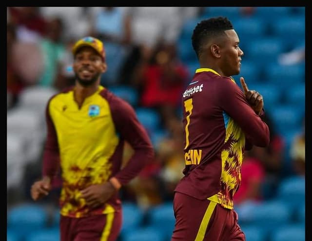 Romario Shepherd stars as West Indies take the T20I series with one game to spare